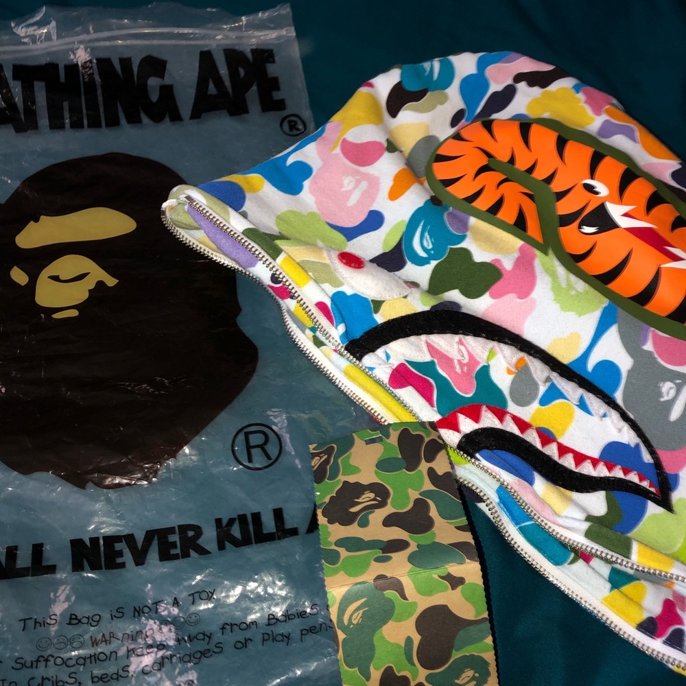 ORIGINAL BAPE SHARK HOODIE